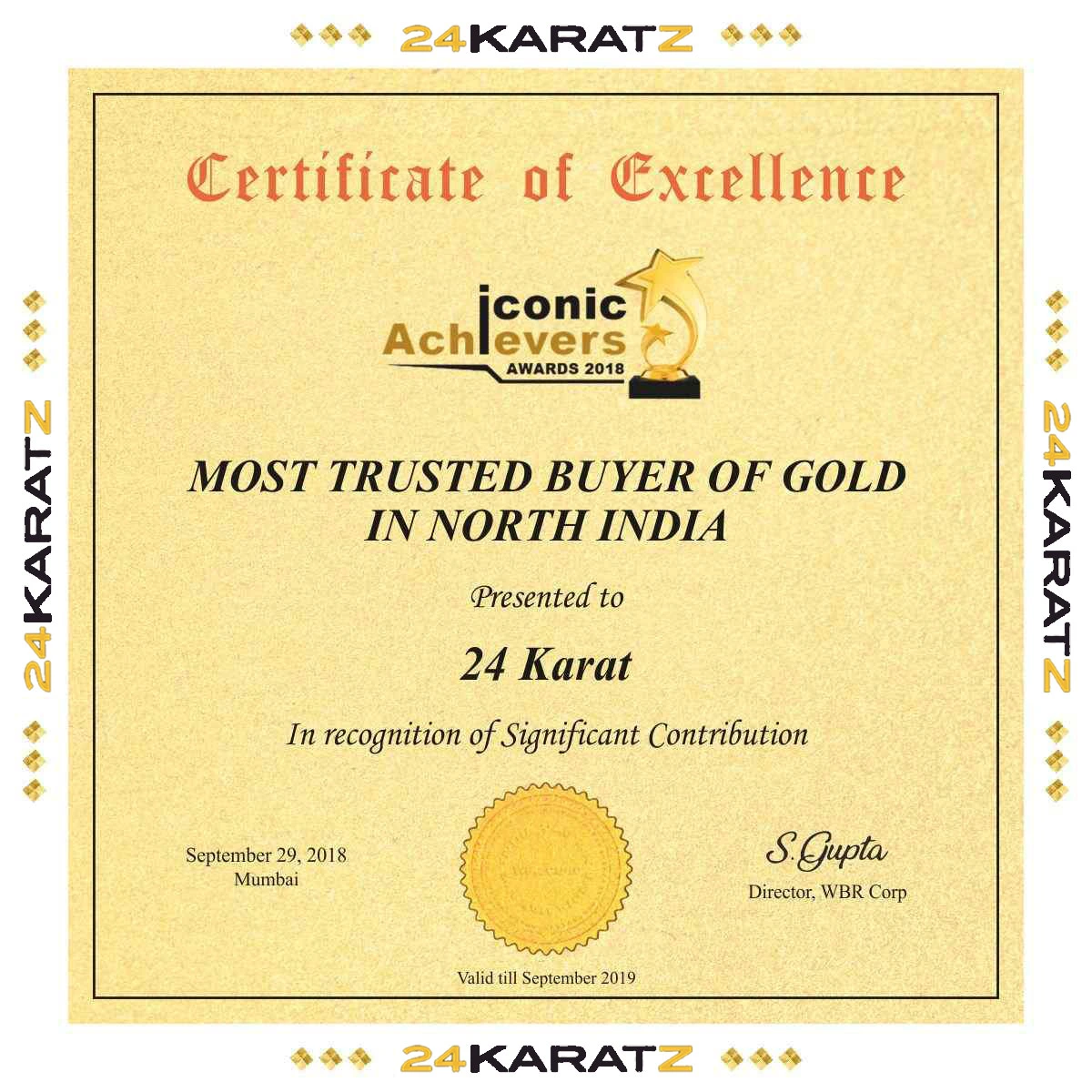 Iconic Achievers Award