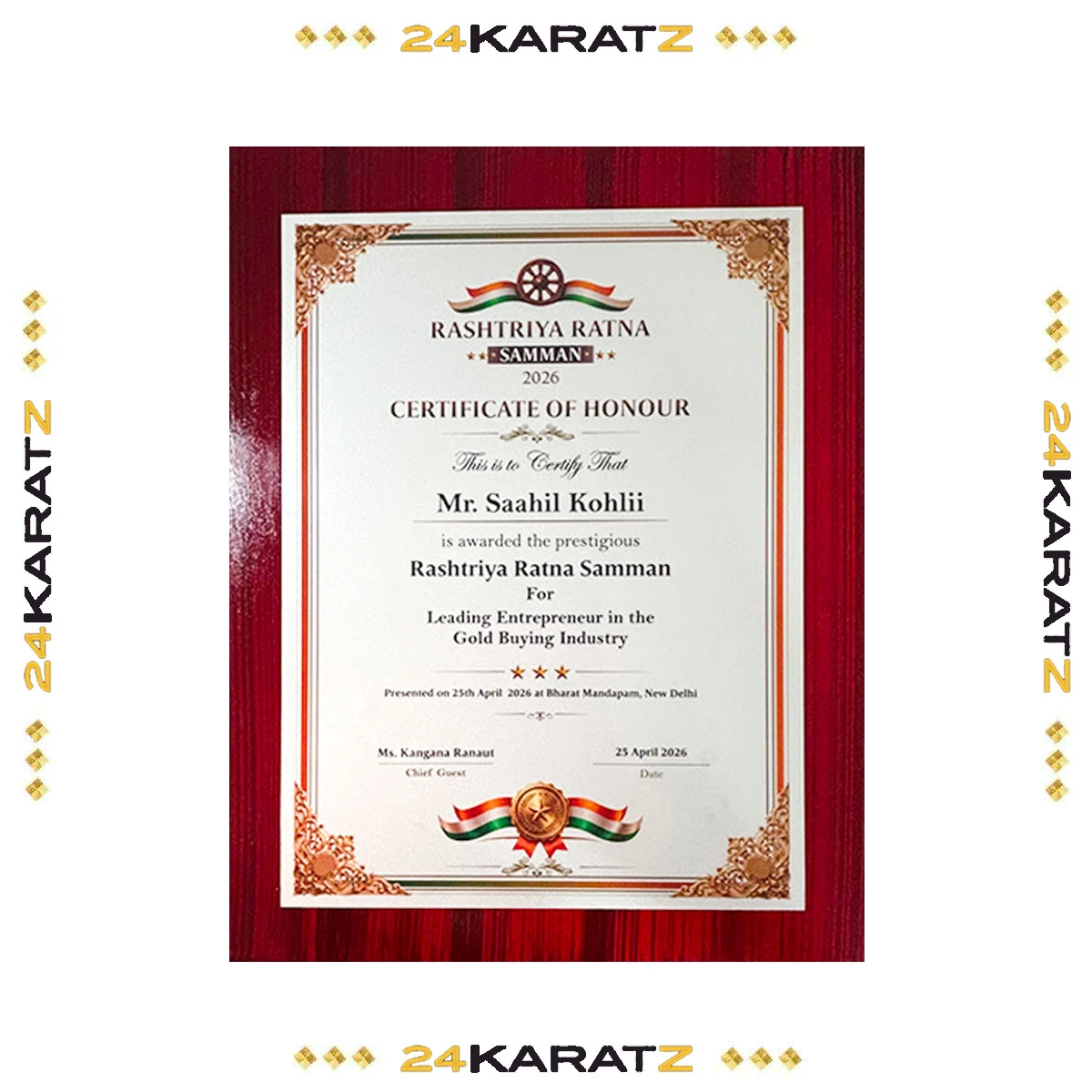 	Rashtriya Ratna Samman