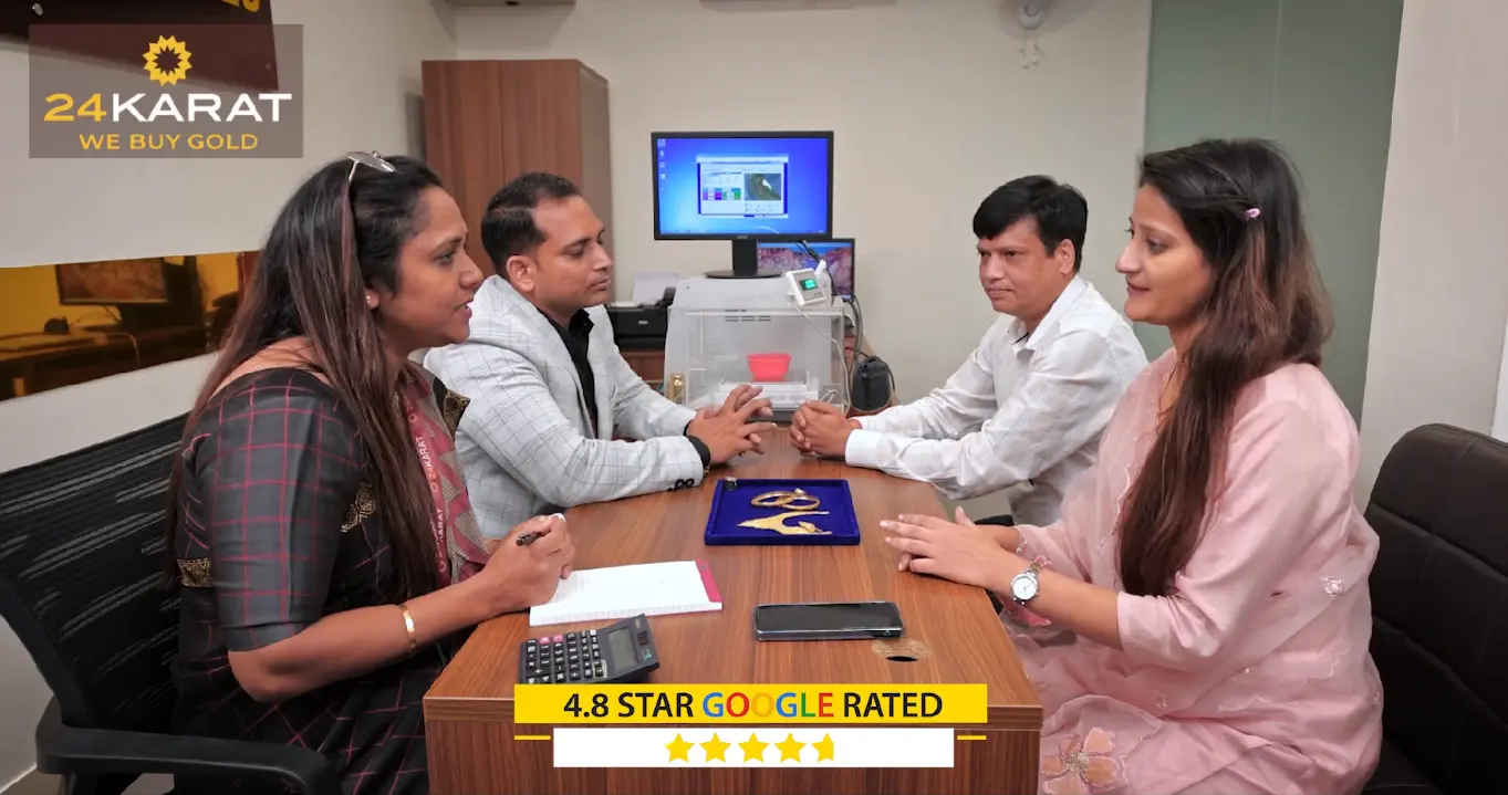 gold selling process