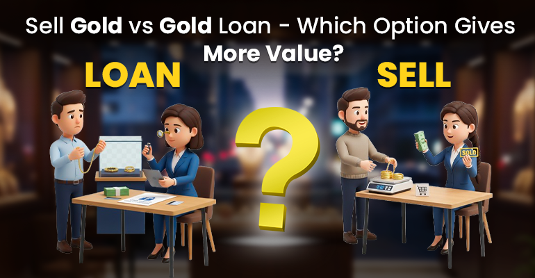 Sell Gold vs Gold Loan - Which Option Gives More Value?